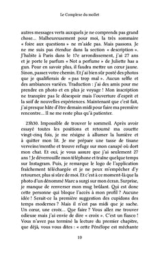 Le Complexe du mollet