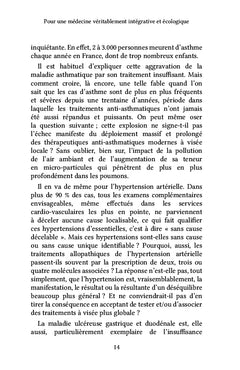 Pour une médecine véritablement intégrative et écologique