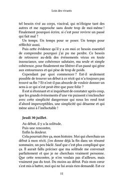Loin des vivants