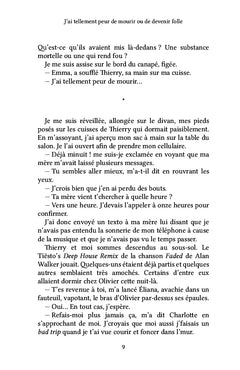J'ai tellement peur de mourir ou de devenir folle