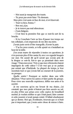 J'ai tellement peur de mourir ou de devenir folle
