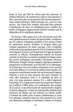 Vers une Nature authentique
