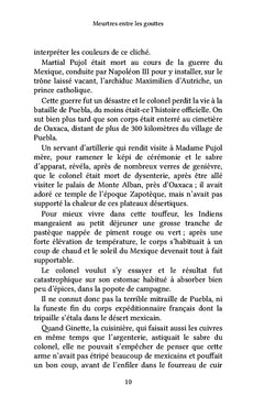 Meurtres entre les gouttes