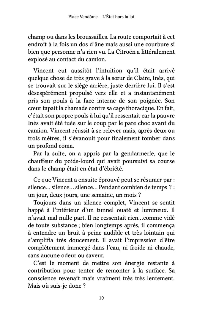 Place Vendôme - L'État hors la loi