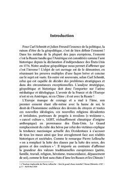 Notre faux-ami l'Amérique