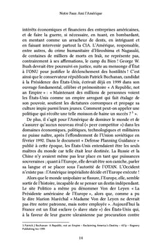 Notre faux-ami l'Amérique