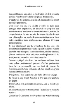 Si seulement on avait su !