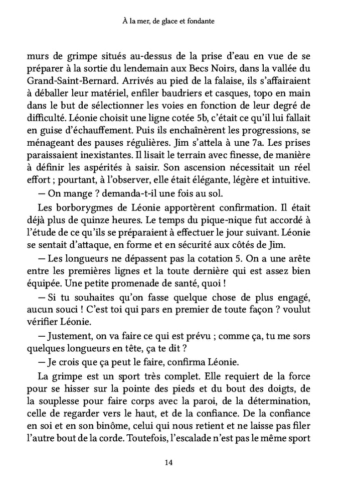 À la mer, de glace et fondante