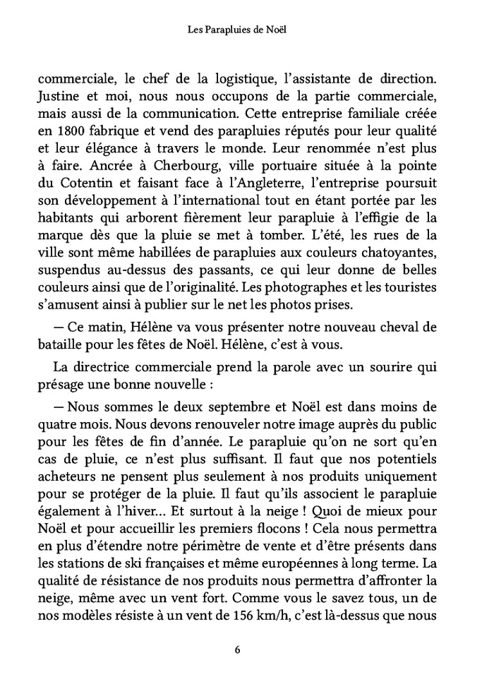 Les Parapluies de Noël