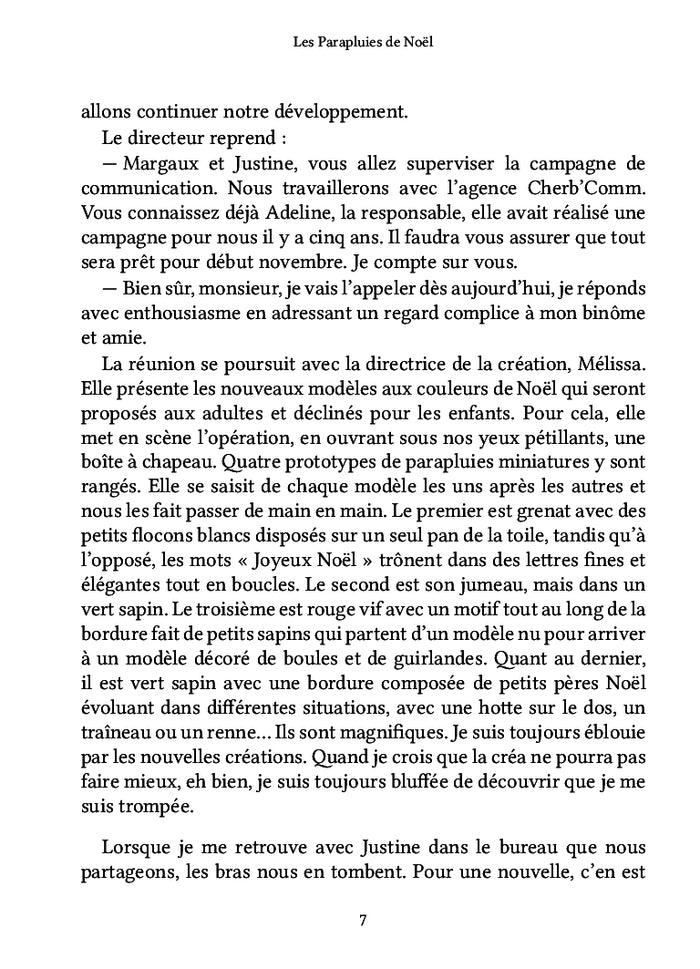 Les Parapluies de Noël