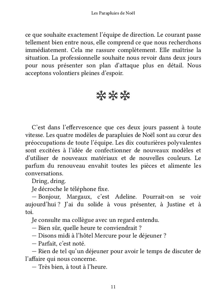 Les Parapluies de Noël