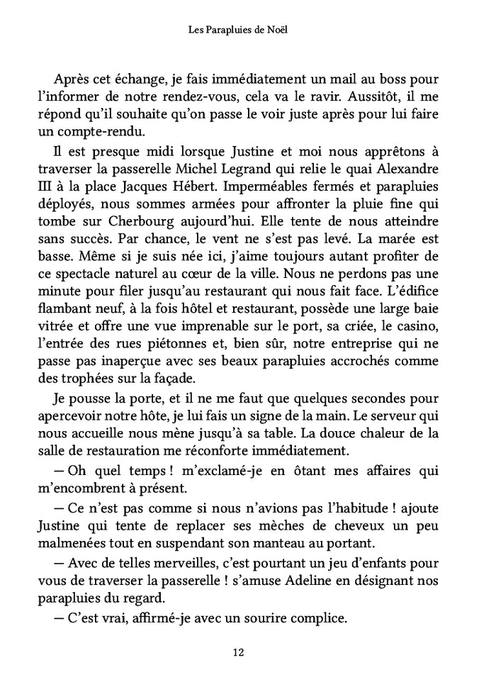 Les Parapluies de Noël