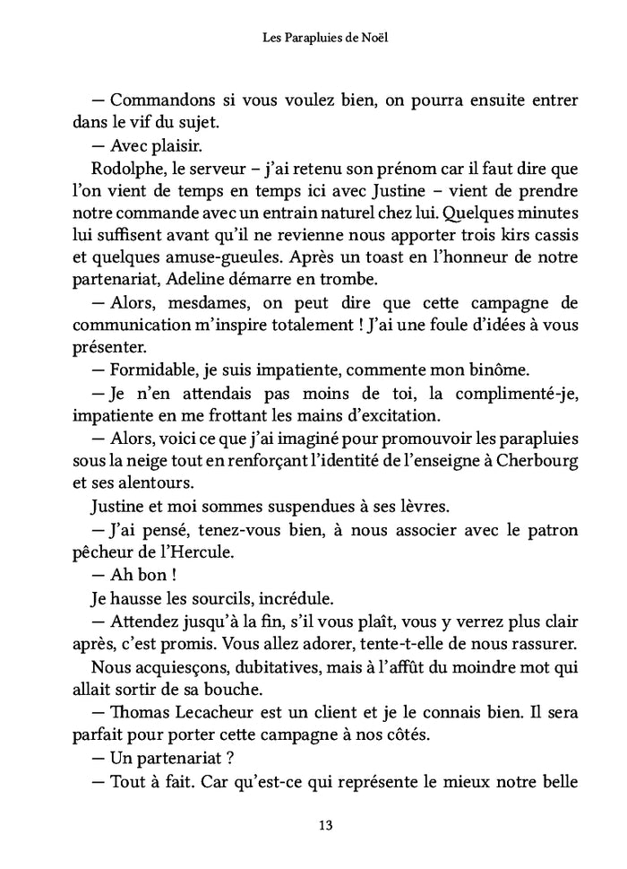 Les Parapluies de Noël