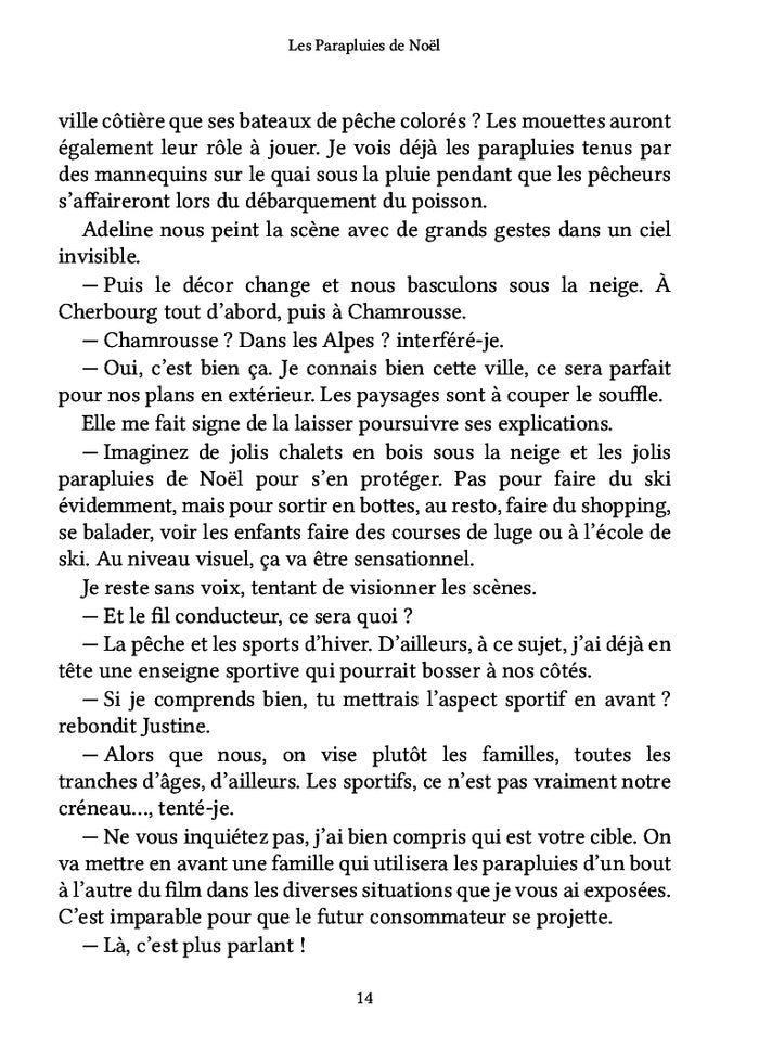 Les Parapluies de Noël