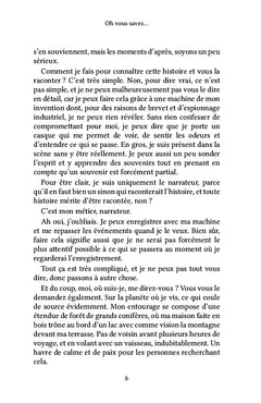 Oh vous savez...