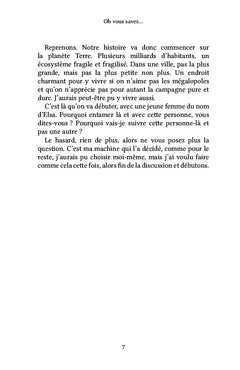 Oh vous savez...