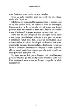 Oh vous savez...