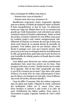 Les Nuits de Kaboul sentent la menthe et l'ordure