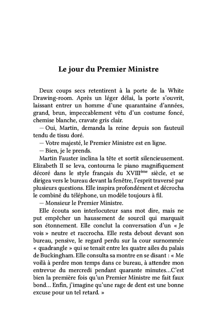 Enquête royale à Buckingham