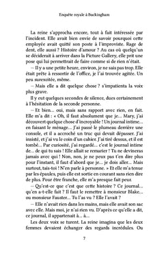 Enquête royale à Buckingham