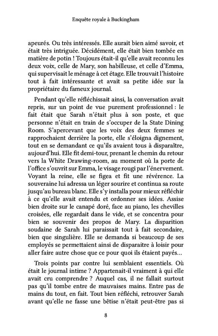 Enquête royale à Buckingham