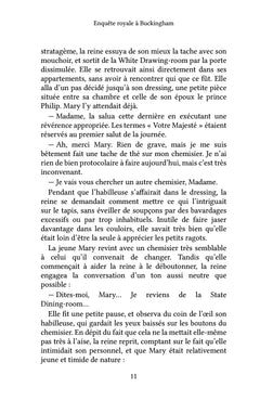 Enquête royale à Buckingham