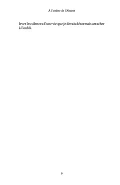 À l'ombre de l'Absent