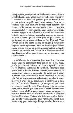 Non coupables sans circonstances atténuantes