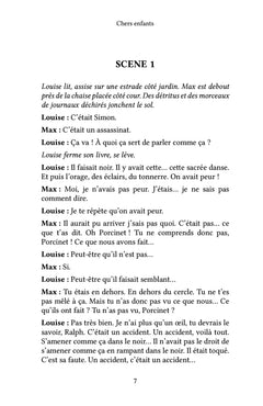 Chers enfants