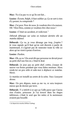Chers enfants
