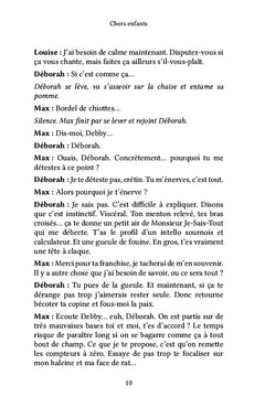 Chers enfants