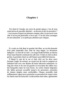 Le Dos de la Carte