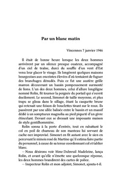Par un blanc matin