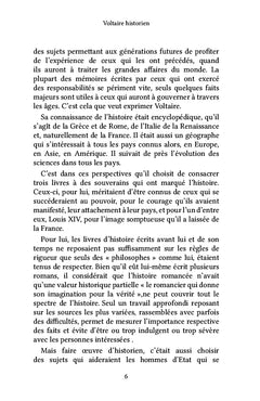 Voltaire historien