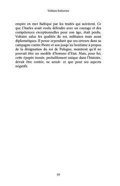 Voltaire historien