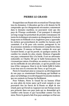 Voltaire historien