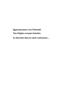 40 jours pour l'Éternité
