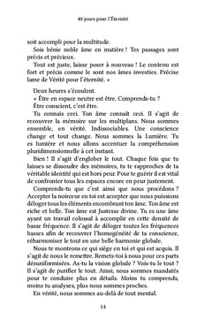 40 jours pour l'Éternité