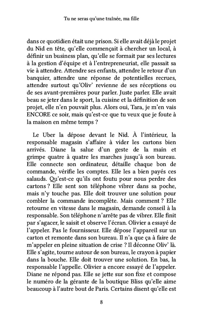 Tu ne seras qu'une traînée, ma fille