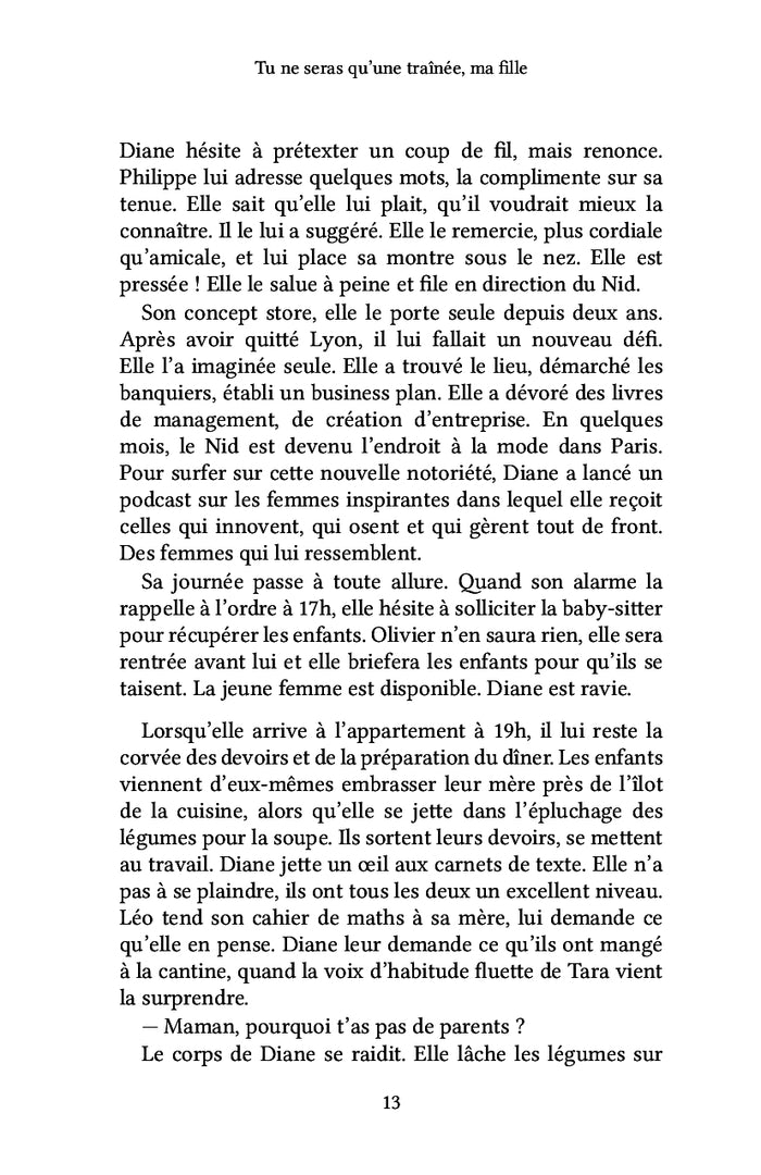 Tu ne seras qu'une traînée, ma fille