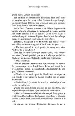 La Généalogie des morts