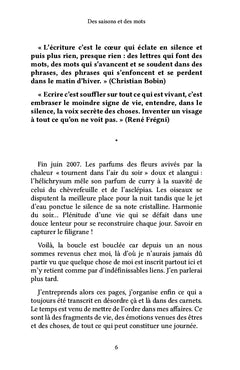 Des saisons et des mots
