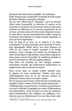 60 ans de progrès ?