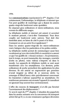 60 ans de progrès ?