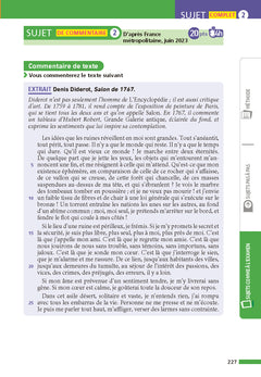 Annales Bac Français 2026