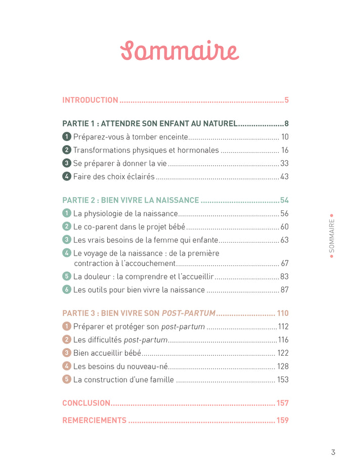 Ma grossesse sereine au naturel