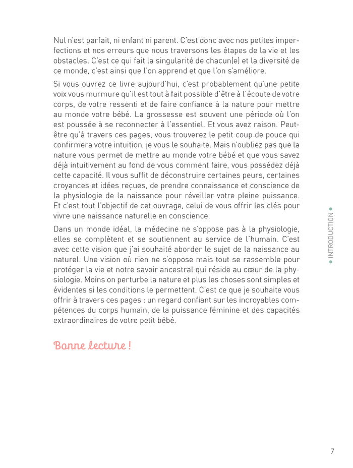 Ma grossesse sereine au naturel