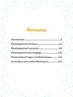 100 activités Montessori avec mon tout-petit 0-3 ans
