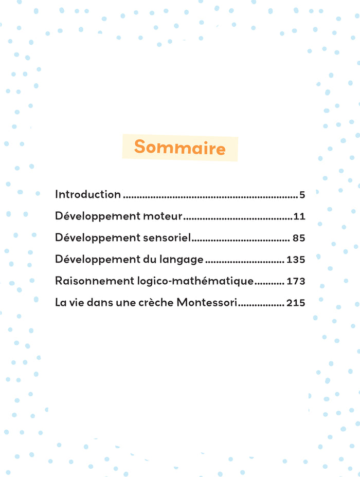 100 activités Montessori avec mon tout-petit 0-3 ans
