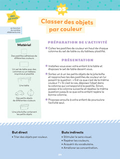 100 activités Montessori avec mon tout-petit 0-3 ans